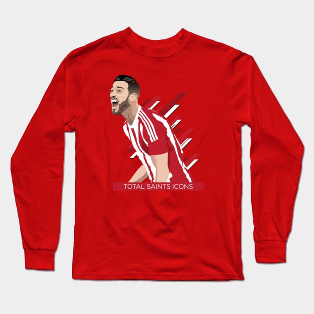 Graziano 'Dynamic' Long Sleeve T-Shirt by Total Saints Icons